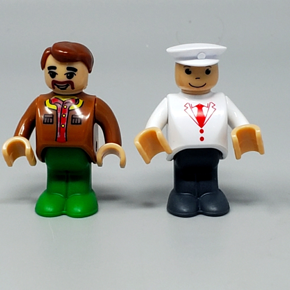 Set Of 2 Playhouse Doll Figure Toys
